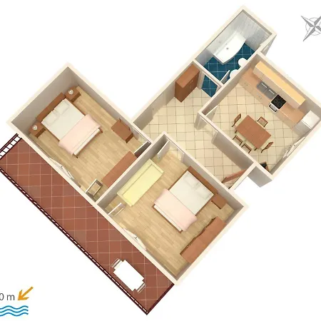 5093a Appartement *